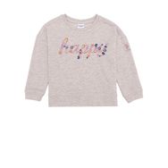 U.S. Polo Assn. 50256237-VR156 Bej Melanj Kız Çocuk Sweatshirt