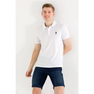 U.S. Polo Assn. 50264891-VR013 Erkek Beyaz T-shirt