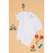 U.S. Polo Assn. 50306495-VR013 Basic Beyaz Erkek Çocuk T-shirt
