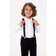 U.S. Polo Assn. 50316801-VR013 Beyaz Erkek Çocuk Gömlek