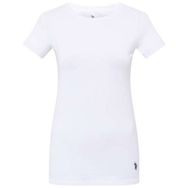 U.S. Polo Assn. 66002 Kadın Siyah Kısa Kollu Yuvarlak Yaka T-shirt