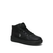 U.S. Polo Assn. Aristo HI 2FX Siyah Erkek Sneaker Ayakkabı