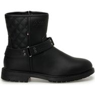 U.S. Polo Assn. Bloom 3PR Siyah Biker Kadın Bot