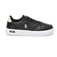 U.S. Polo Assn. Ellis 3PR Siyah Kadın Sneaker Ayakkabı