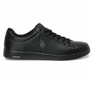 U.S. Polo Assn. Franco Gsn 3Pr Siyah Siyah Erkek Garson Sneaker Ayakkabı
