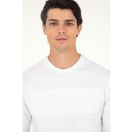 U.S. Polo Assn. G081SZ082-000-1926931 Beyaz Erkek Sweatshirt