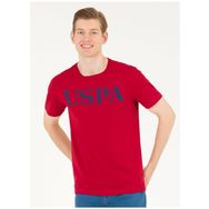 U.S. Polo Assn. GEARTIY023 Bordo Bisiklet Yaka Erkek T-Shirt