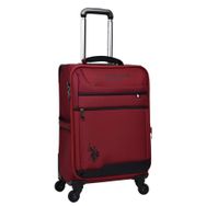 U.S. Polo Assn. Kabin Boy Kumaş Bordo Valiz