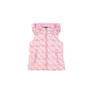 U.S. Polo Assn. Kız Çocuk Pembe Kapüşonlu Şişme Yelek 50313062-VR167