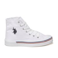 U.S. Polo Assn. Penelope High 2FX Beyaz Unisex Sneaker Ayakkabı