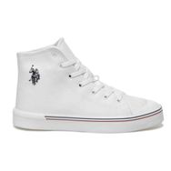 U.S. Polo Assn. Penelope High 2PR Beyaz Erkek Günlük Ayakkabı