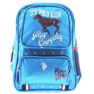 U.S. Polo Assn. PLÇAN20187 Üç Bölmeli Mavi Lacivert Anaokul Çantası