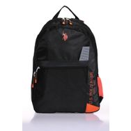 U.S. Polo Assn. PLÇAN22194 Siyah Turuncu Unisex Sırt Çantası