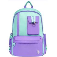 U.S. Polo Assn. PLCAN24119 Mor Yeşil Okul Çantası