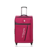 U.S. Polo Assn. PLVLZ22818C-K Bordo Kumaş Unisex Kabin Boy Valiz