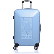U.S. Polo Assn. PLVLZ22823B Açık Mavi Orta Boy Unisex Bavul