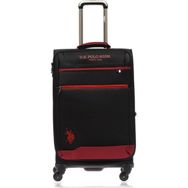 U.S. Polo Assn. PLVLZ9101 Siyah Unısex Kabin Boy Valiz