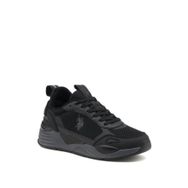 U.S. Polo Assn. Recife 1PR Siyah Erkek Sneaker Ayakkabı