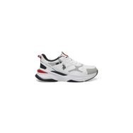 U.S. Polo Assn. Solıdar 3Pr Beyaz Erkek Sneaker Ayakkabı