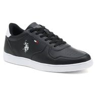 U.S. Polo Assn. Thunder Siyah Erkek Sneaker Ayakkabı
