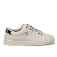 U.S. Polo Assn. Tiggy 100910790 Krem Kadın Spor Ayakkabı