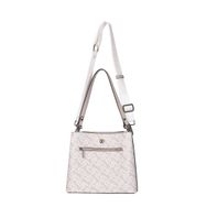U.S. Polo Assn. US24109 Beyaz Gri 26x22x13 cm Kadın Omuz Çantası