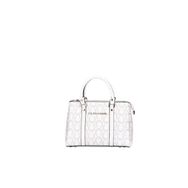 U.S. Polo Assn. US24205 Beyaz Gri 29x21x12 cm Kadın Omuz Çantası