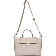 U.S. Polo Assn. US25156 Ekru Kadın Çapraz Askılı Çanta
