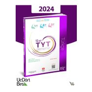Üç Dört Beş Yayıncılık 2024 TYT Türkçe Soru ve Deneme Seti
