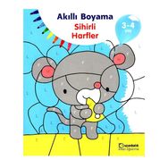 Uçanbalık Yayınları 3-4 Yaş Akıllı Boyama Sihirli Harfler