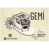 Uçandaire 3d Mekanik Puzzle Eğitici Oyuncak Gemi