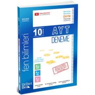 ÜçDörtBeş Yayınları AYT Fen Bilimleri 10 Deneme