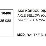 Üçel 10406 Renault Espace Dış Aks Körüğü