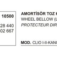 Üçel 10500 Renault Clio Amortisör Körüğü