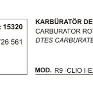 Üçel 15320 Renault Clio Devirdaim Ara Hortumu