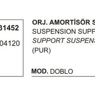 Üçel 31452 Fiat Doblo Ön Amortisör Takozu