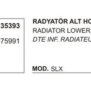 Üçel 35393 7675991 Fiat Kartal SLX Alt Radyatör Hortumu