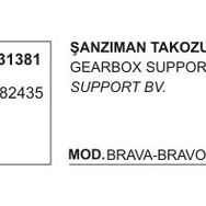 Üçel Fiat Brava 31381 Bravo Marea 1.8 2.0 Şanzıman Takozu