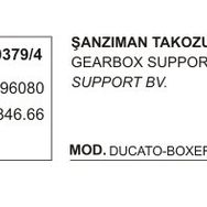 Üçel Fiat Ducato 30379-4 Boxer Jumper 1.9 2.5 Dizel TDI 94 Şanzuman Takozu