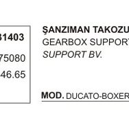Üçel Fiat Ducato 31403 Boxer Jumper Dizel TD 94 Şanzıman Takozu