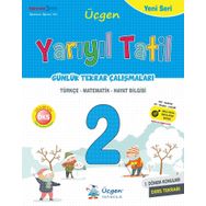 Üçgen Yayıncılık 2. Sınıf Yaz Tatili 12 Haftalık Tekrar + Deneme