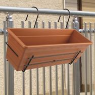 Üçsan 40 cm Sardunya Ferforjeli Balkon Saksısı