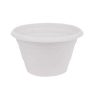 Üçsan Ürgüp 0,5 lt Beyaz Menekşe Saksısı