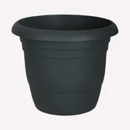Üçsan Ürgüp 50 cm Siyah Saksı