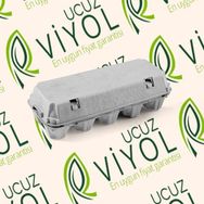 Ucuz Viyol 30 Adet 10'lu Karton Kapaklı Yumurta Viyolü