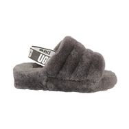 Ugg 1095119-CHRC Fluff Yeah Slide Gri Kadın Terlik