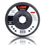UGR 115 mm 120 Kum 5 Adet Metal Ahşap Flap Disk Zımpara