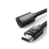 Ugreen 8K 60hz Örgülü HDMI 2.1 1 mt Uzatma Kablosu