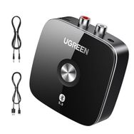 Ugreen A2DP Bluetooth 5.0 Adaptör 3.5 mm ve RCA Fono Bluetooth V5.0 Aux Alıcısı Kablosuz HiFi Stereo