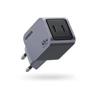Ugreen Nexode Pro 45W Gan QC PD 2xUSB-C Uzay Grisi Type-C Hızlı Şarj Cihazı